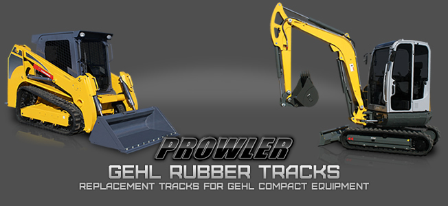 Gehl Mini Excavator CTL Rubber Tracks