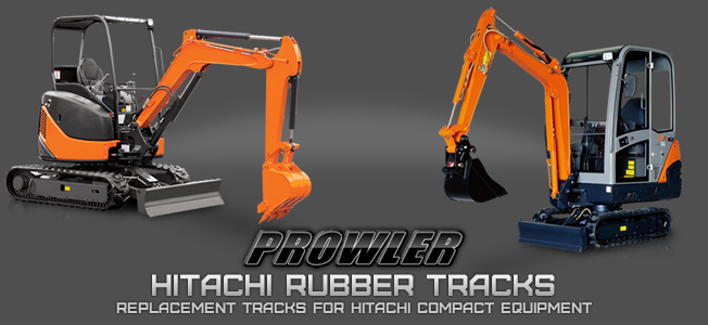 Hitachi Mini Excavator Rubber Tracks