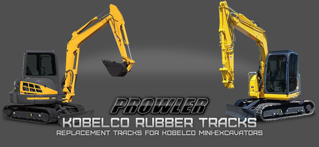 Kobelco Excavator Replacement Rubber Tracks
