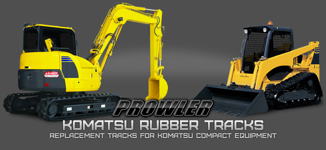 Komatsu Rubber Replacement Tracks