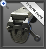 Fusion Over The Tire Tracks With Rubber Pads